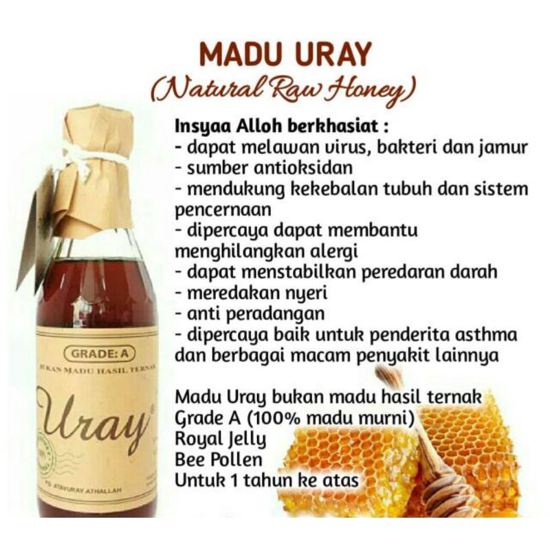 

Madu Uray 450ml