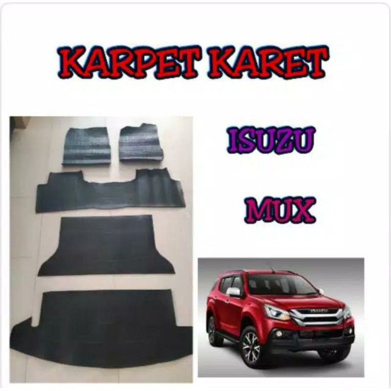 Karpet karet mobil isuzu mux