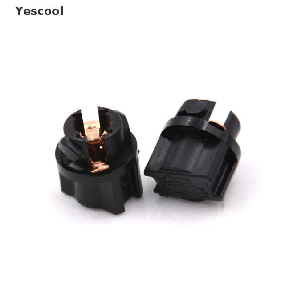 Yescool 10 Pcs Socket Bohlam Lampu T5 Model Putar