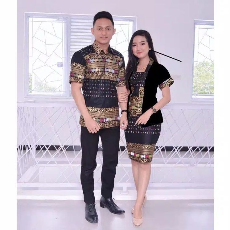 Couple batik prada / Couple natal