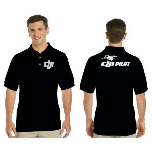 Kaos Polo Shirt DJI Pilot