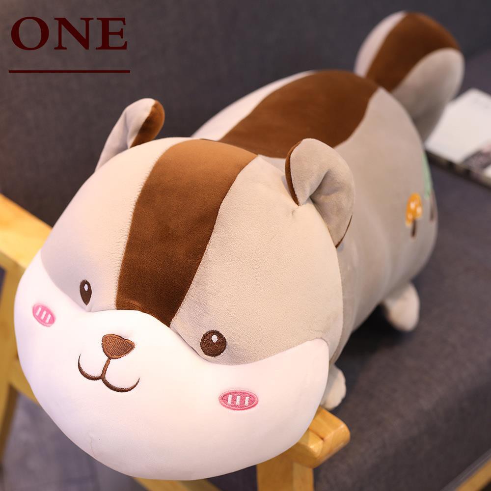 Kartun Lucu Tupai Boneka Mainan Mewah Pacar Jalur Bantal Wanita Hamil Tidur Bantal Tidur Sandaran