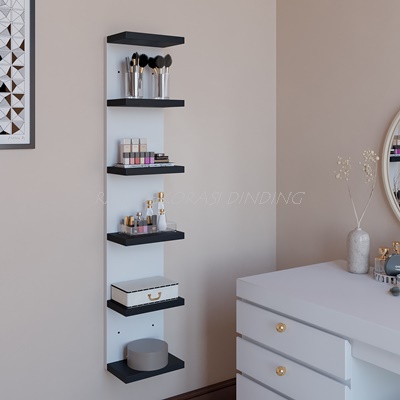 RAK DINDING SUSUN, Rak dinding minimalis, rak kosmetik