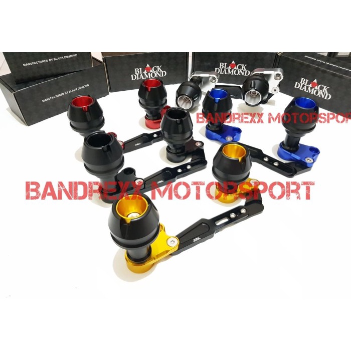 Slider knalpot/Jalu Knalpot Black diamond for Xmax-Nmax-Aerox 155-Lexi