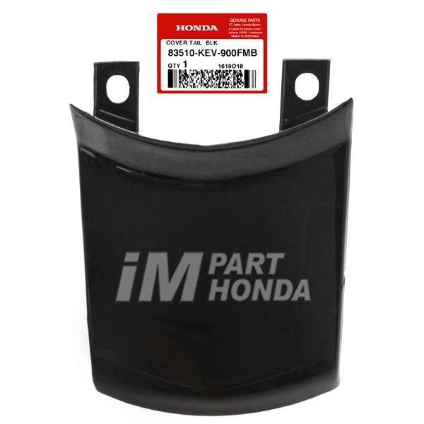 Cover Tail Atas Lampu Belakang Supra X Fit Lama Hitam 83510-KEV-900FMB