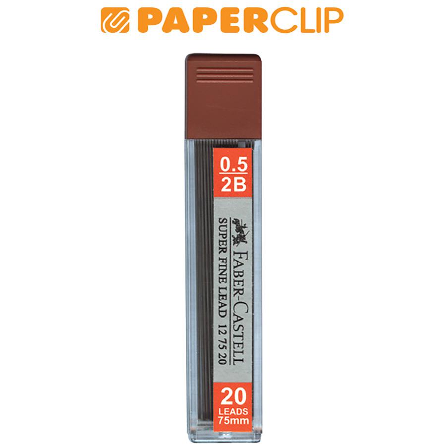 

ISI PENSIL / PENCIL LEAD FABER CASTELL 127520 05 2B