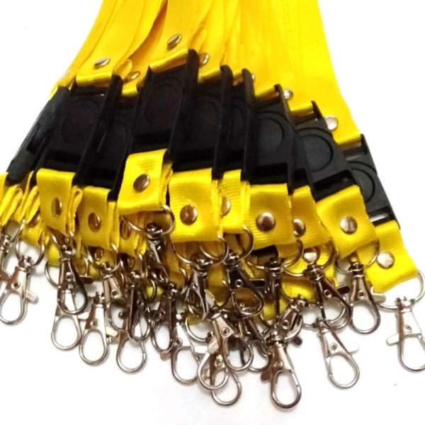 

Paling Laku Tali lanyard tali id card 2cm stopper - Kuning Multika jaya shopee