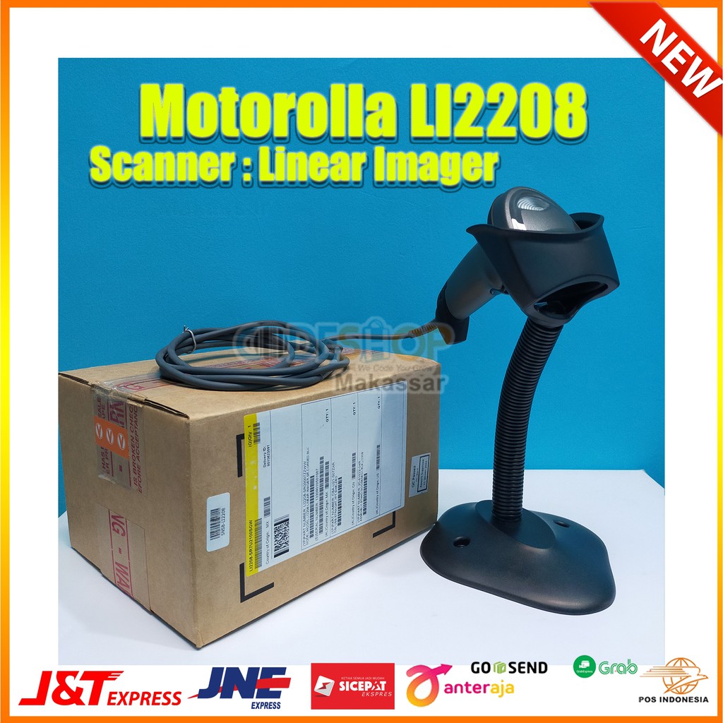 Jual Barcode Scanner Motorrola Zebra Symbol Li Model Baru Shopee Indonesia