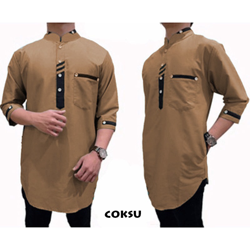 BOOM - KOKO SULTAN M, L , XL, XXL, 3XL / BAJU KOKO PRIA JUMBO/ BAJU MUSLIM PRIA/ KOKO KURTA