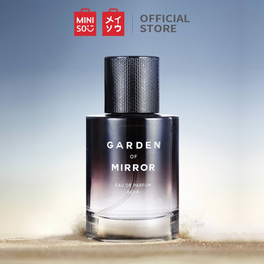 Miniso Parfum Garden of Mirror Eau De Parfum Pria Cowok Noir Bleu