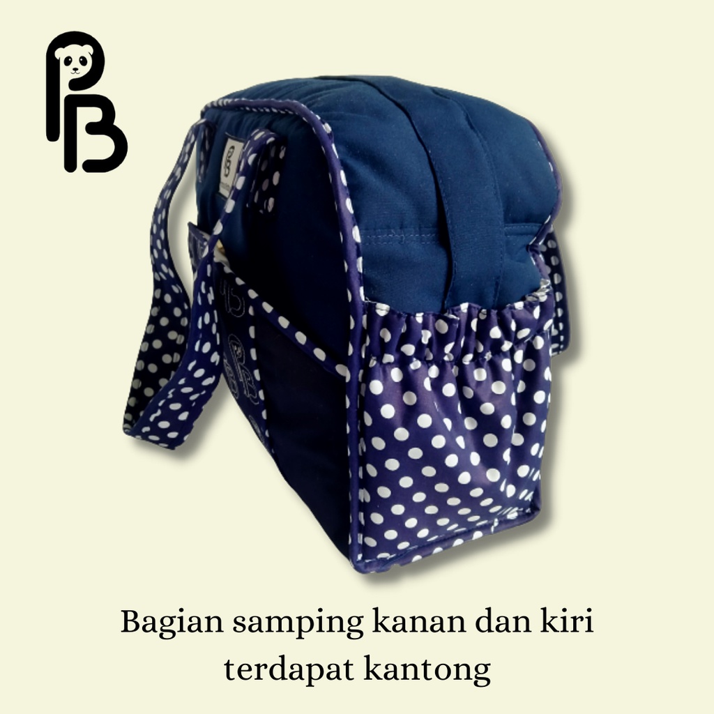 Precious Baby | Tas Perlengkapan Bayi | Diaper Bag | Baby Bag | Tas Oval Precious