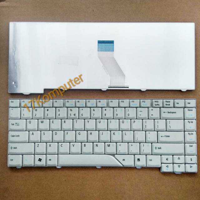 Keyboard Acer 4710 4720 4730 4210 4220 4310 4315 4320 4510 4520 4530 4910 4920 4925 PUTIH