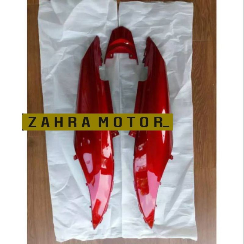 Cover body samping mio j merah maroon