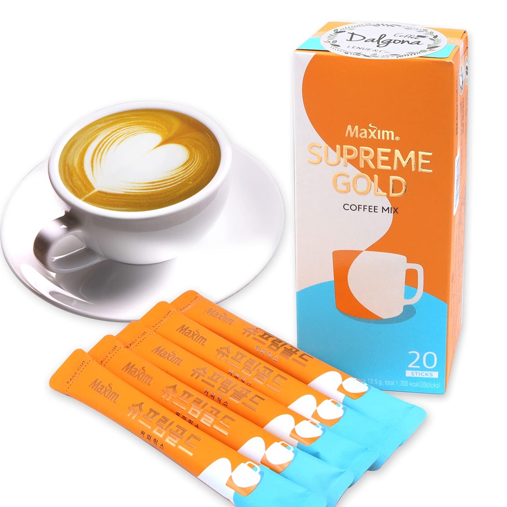 [Ready stok] Ecer maxim supreme gold coffee 5stick