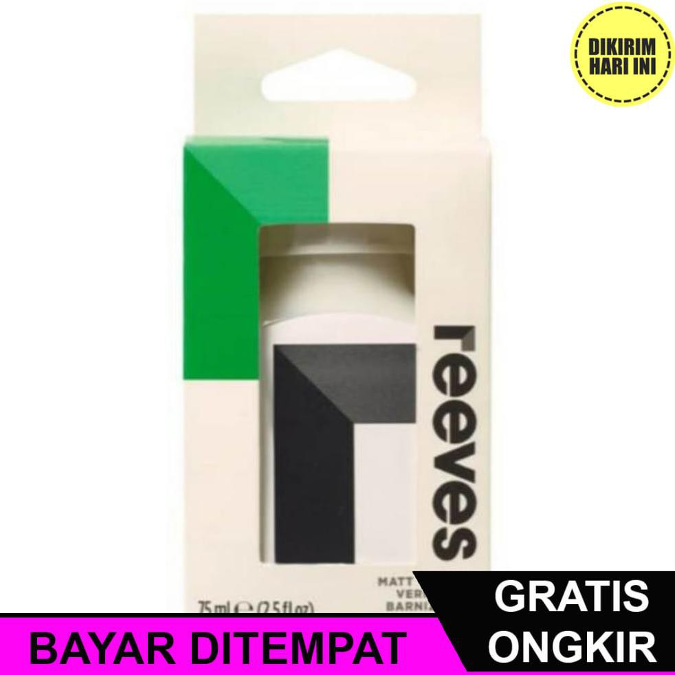 

New (BAYAR DITEMPAT) RD2583 REEVES MATT/GLOSS VARNISH FOR ACRYLIC 75ML