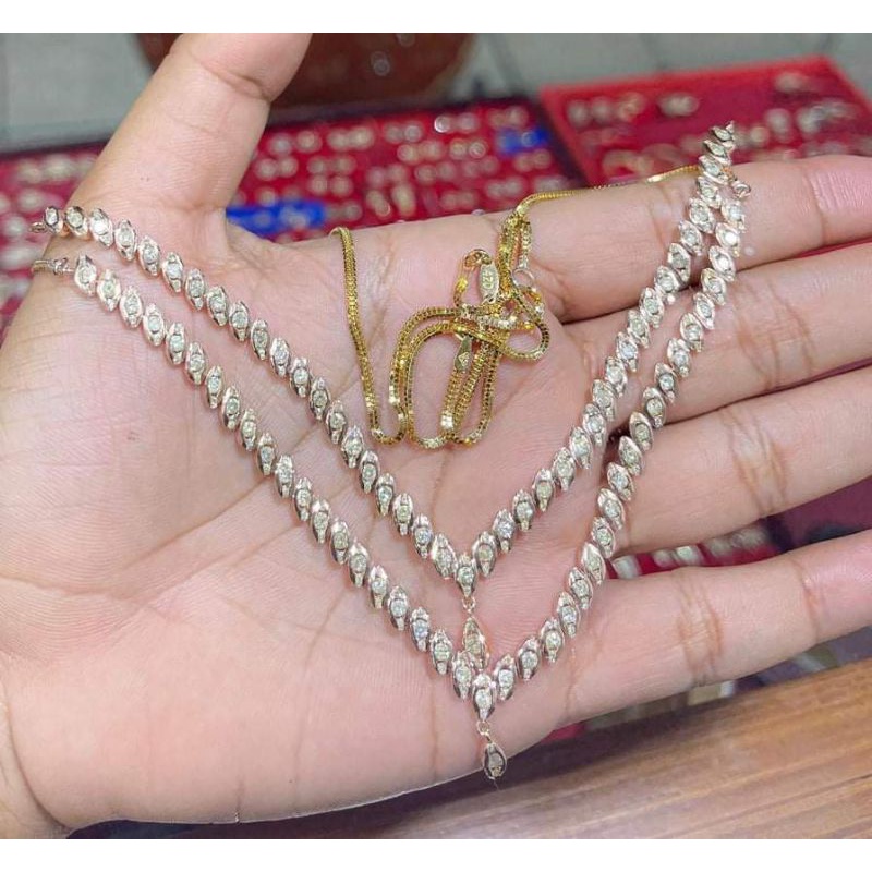Kalung Tura Padi 42 Rt Double