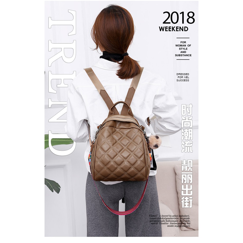 MULTIFUNGSI RANSEL PROMO TAS  SHOULDER PUNGGUNG BACKPACK FASHION IMPORT WANITA GROSIR BATAM  367