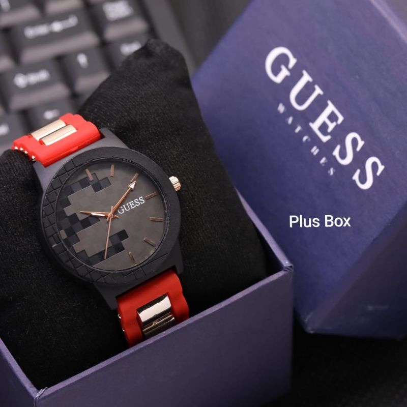 Jam Tangan Guess Limited Edition Jam Tantan Minecraft Guess Jam Terlaris Free Box