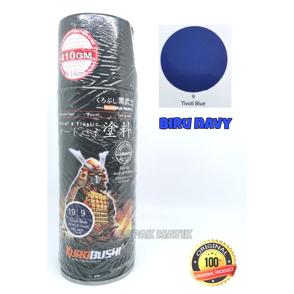 Pilok Samurai BIRU NAVY TIVOLI BLUE 9 300ML