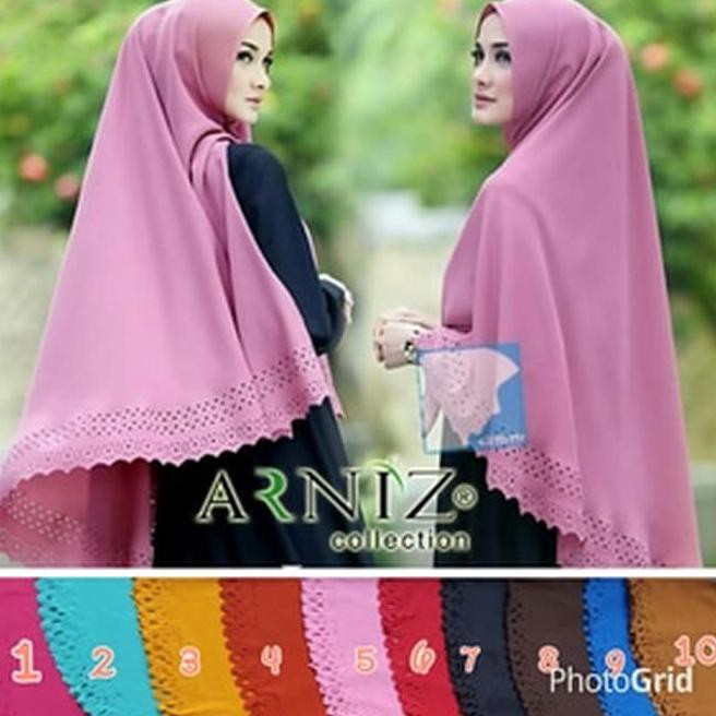 DAS JILBAB SYARI LAZYA ARNIZ / KHIMAR ARNIZ LAZYA RNX