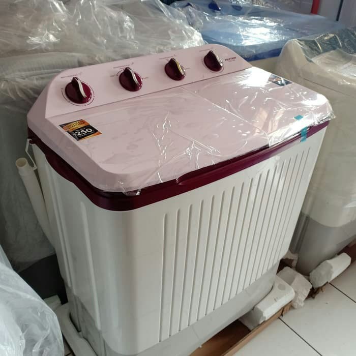 MESIN CUCI POLYTRON 2TABUNG PWM 7366 7 KG