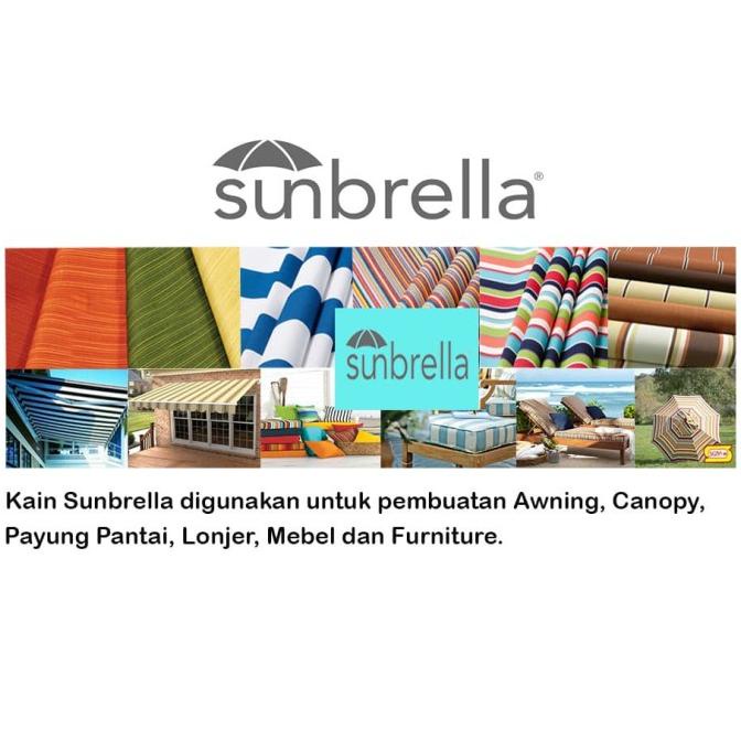 [[COD]] KAIN CANOPY AWNING SUNBRELLA 1.16 Meter TERJAMIN Kode 601