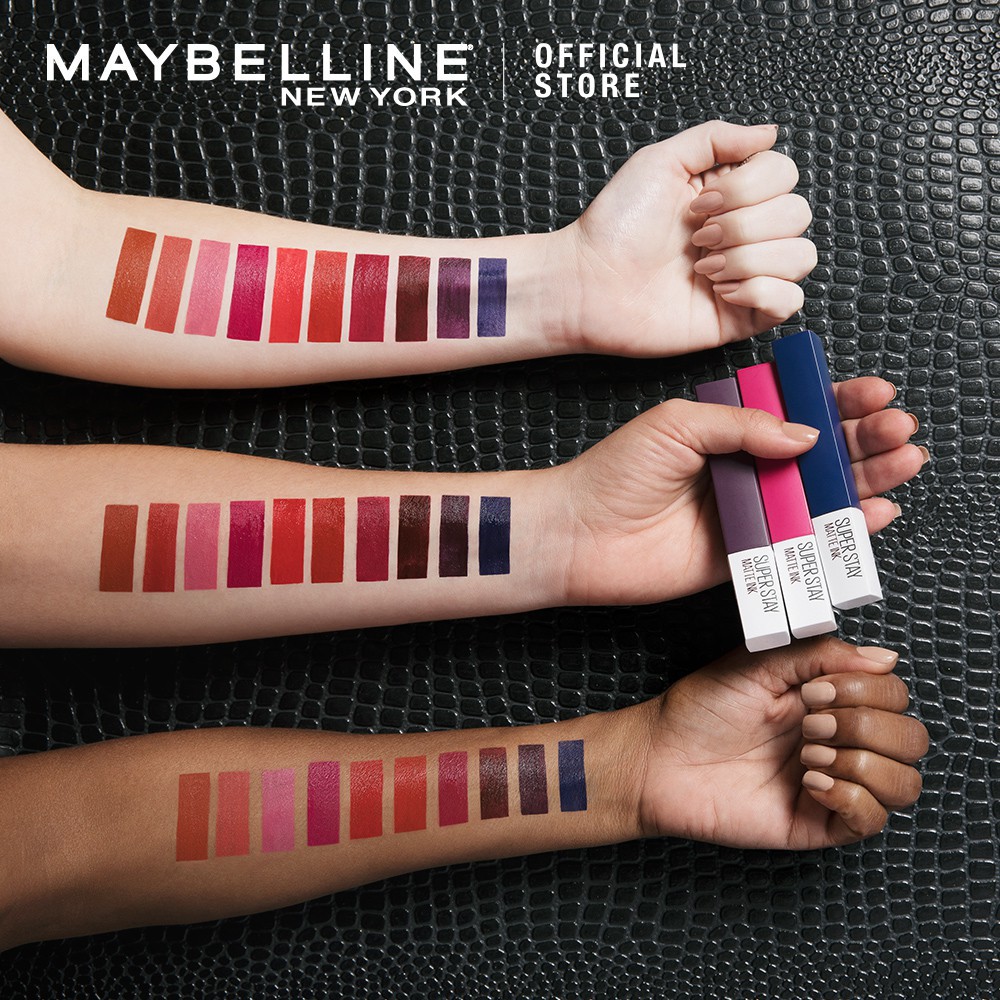 Maybelline SuperStay Matte Ink PART1