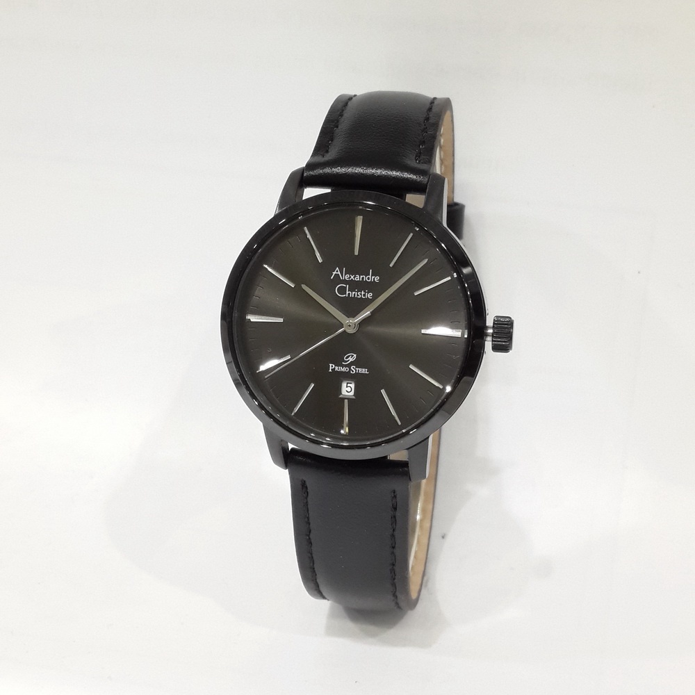 Alexandre Christie Primo Steel 1032MDL Jam Tangan Pria