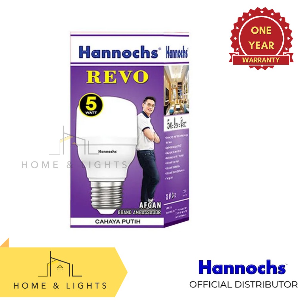 Hannochs LED Revo 5W Cool Daylight/Putih