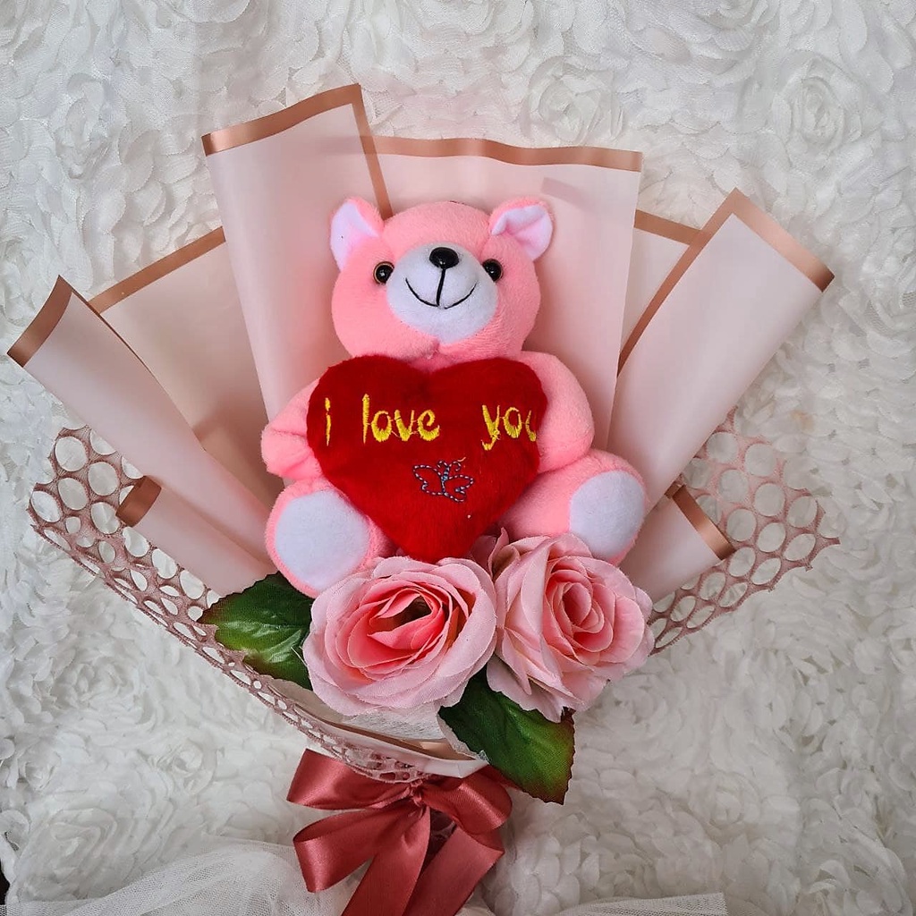 Buket Valentine | Buket Bunga Ulang Tahun | Buket Bunga | Buket Mawar | Buket Boneka | Buket Bunga Besar | Boneka Panda | Boneka Hello Kitty