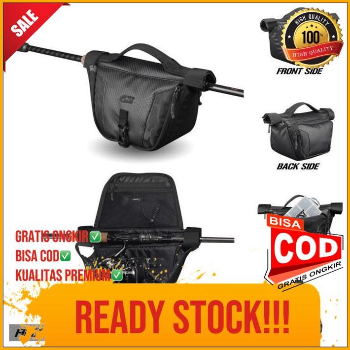 Carbon Case Tas Pancing Medium Hard Case Tas Reel Pancing