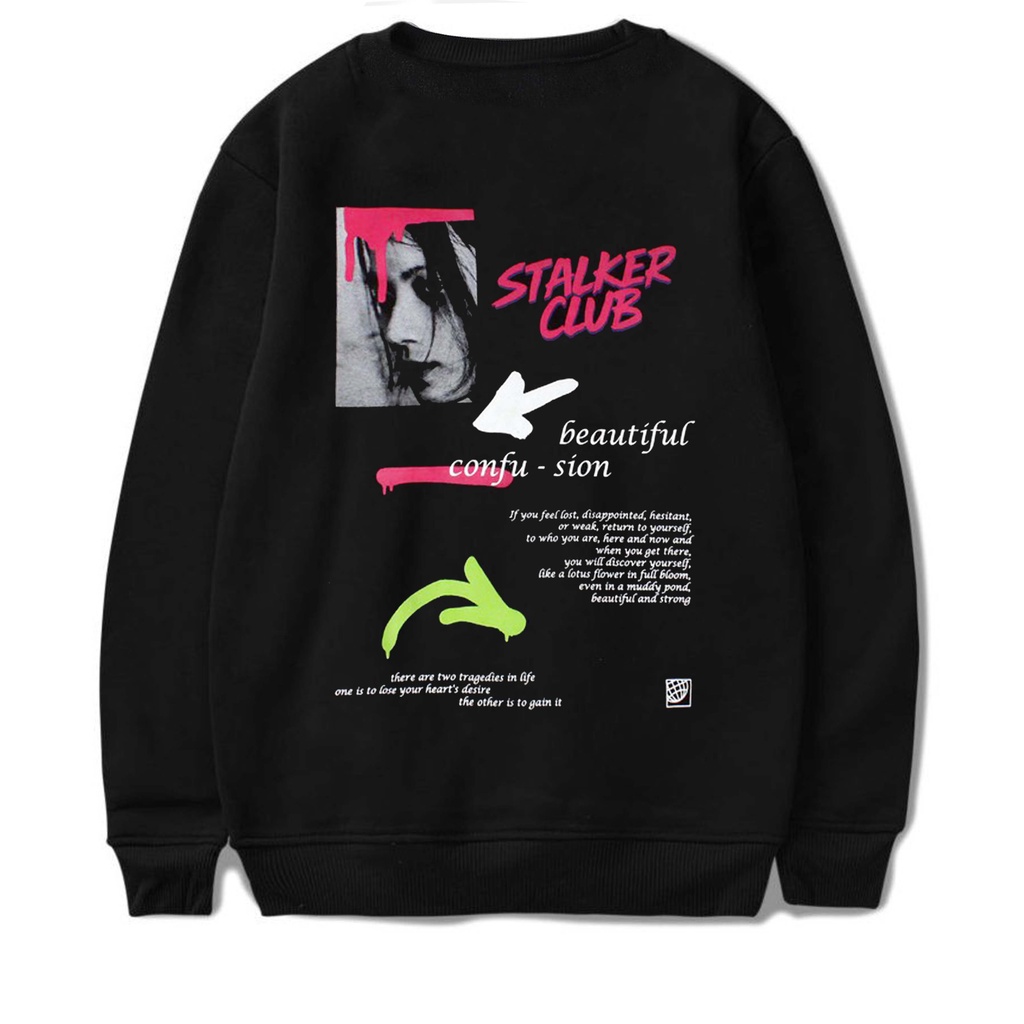 Stalker Sweater Crewneck - Poor Girls