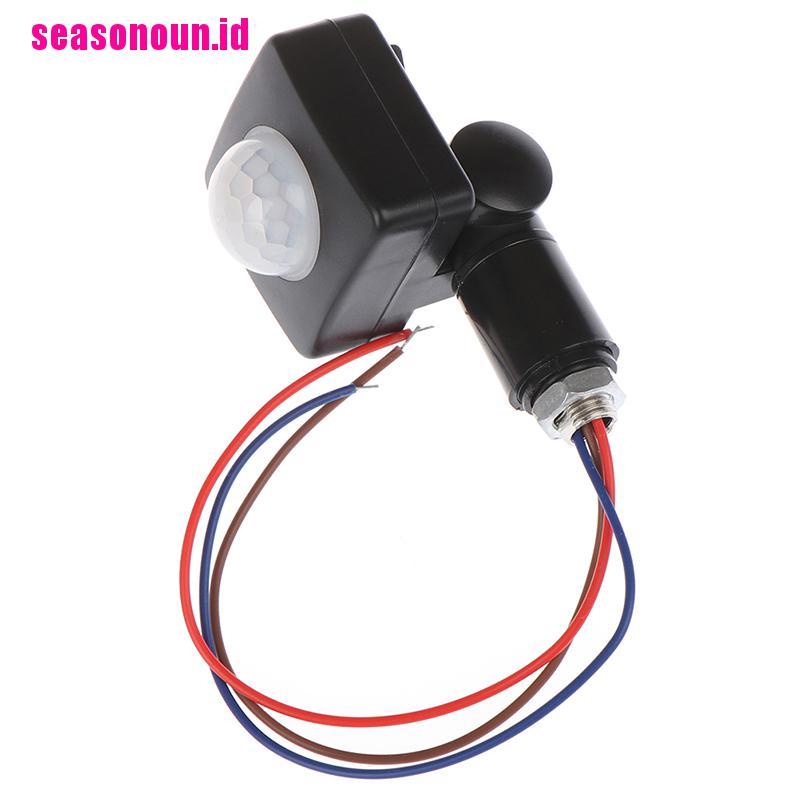 Saklar Sensor Gerak Tubuh Inframerah PIR Otomatis 220V