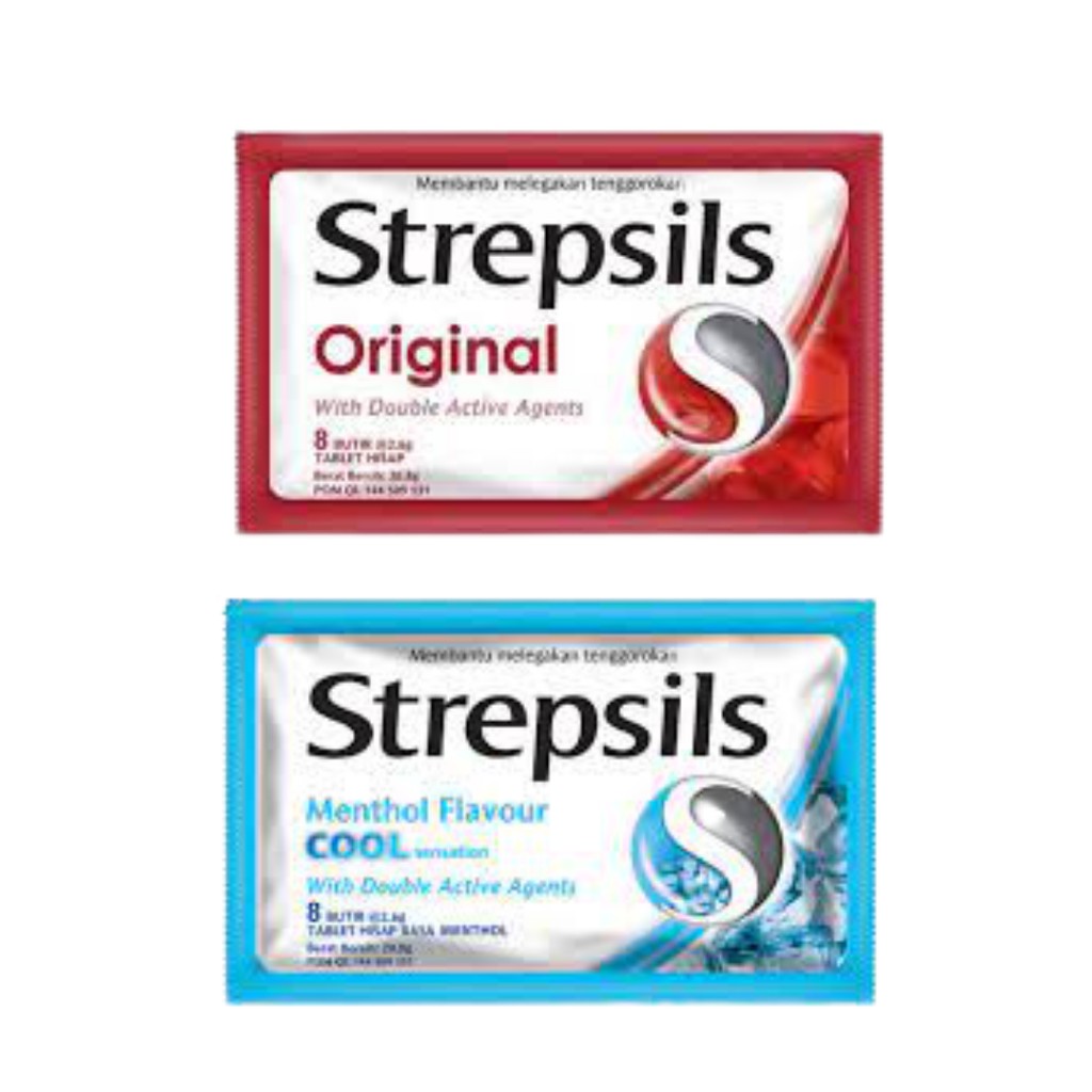 

STREPSILs ORIGINAL dan COOL Melegakan Tenggorokan
