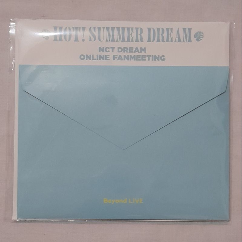 [READY STOCK] Official MD Renjun Special AR Ticket Set Beyond Live NCT Dream Online Fanmeet Hot Summ