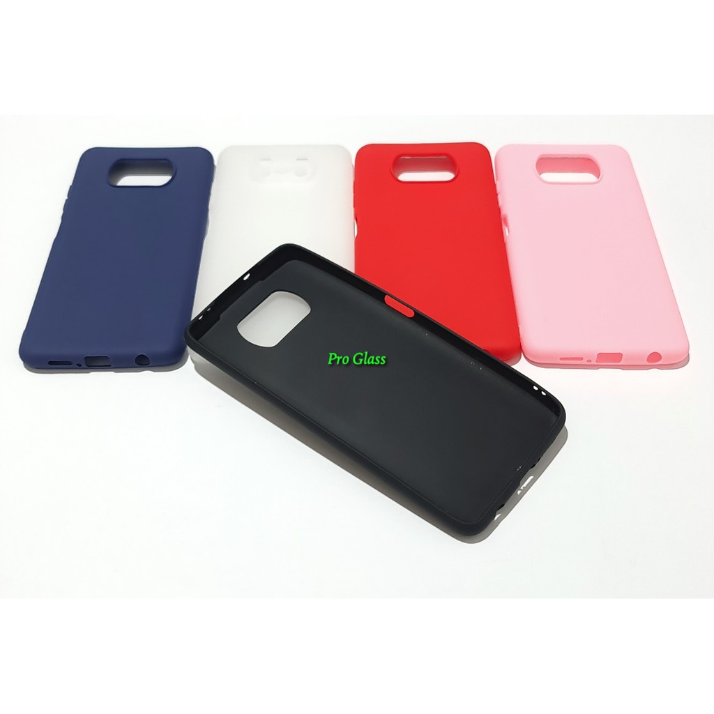 C107 Xiaomi Poco X3 Colourful Ultrathin Silicone Matte Soft Case