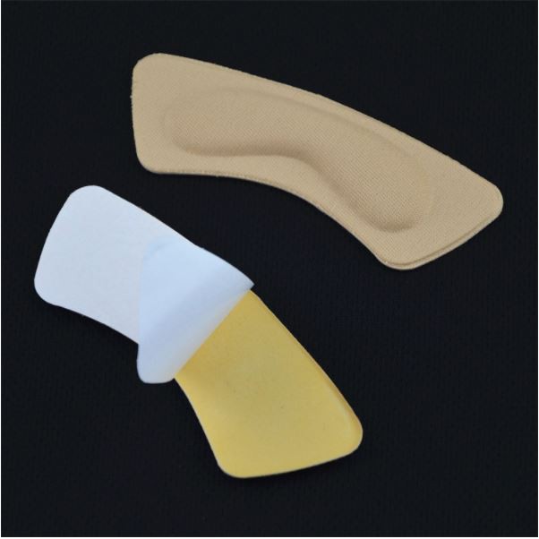 Insole Pad anti Lecet Sticker Heels Tumit kaki Silicone