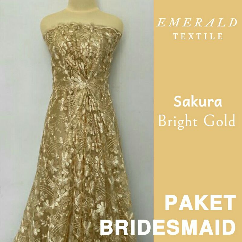 Paket Bridesmaid Spesial Package / Seragam Keluarga / Lamaran / Wisuda / Paket Bridesmaid By Emerald Textile