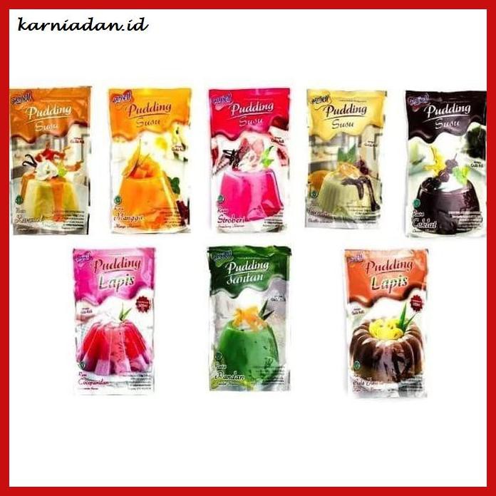 

RAGA-RAGA- TEPUNG AGAR INSTAN PUDDING PUDING NUTRIJELL SANTAN SUSU ANEKA RASA - 110G COCOPANDAN