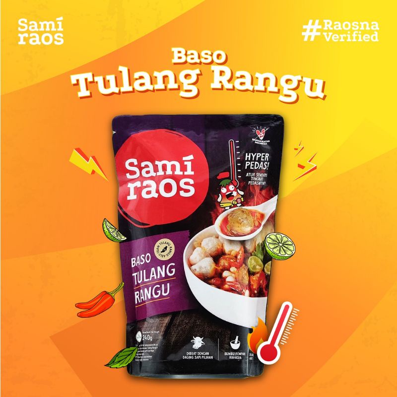 Baso Aci Geprek Tulang Rangu Sami Raos Pedasnya Juara Best Seller (240gr)