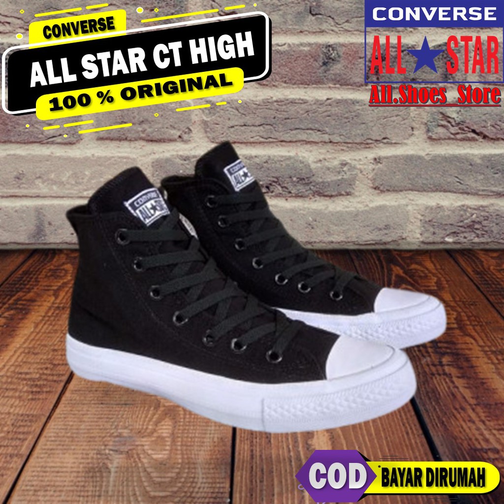 Sneakers Pria Sepatu Cowok Converse Original Sepatu Converse Pria Premium ALL STAR CT HIGH