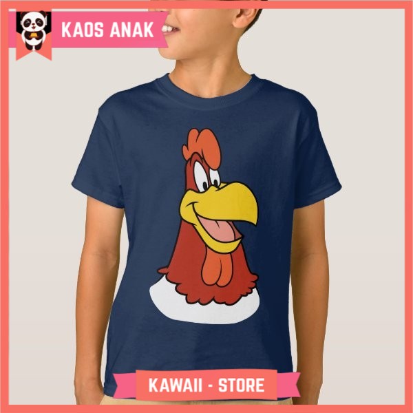 Kaos Baju Anak Foghorn Leghorn Closeup Premium Quality