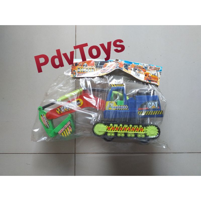 Mainan Mobil mobilan plastik dorong F/P Beko Excavator