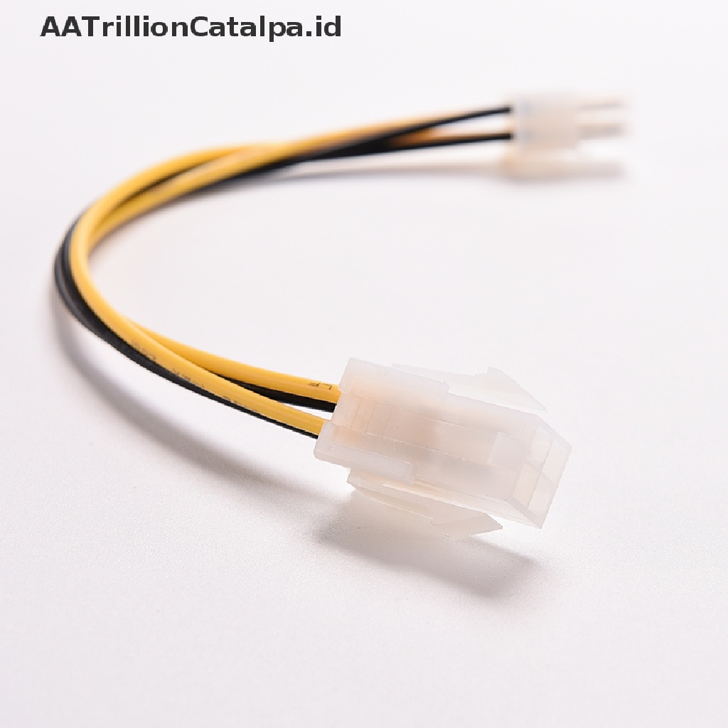 Aatrillioncatalpa Kabel Adapter Konektor Power Supply ATX 4 Pin Male Ke Female 8 20cm