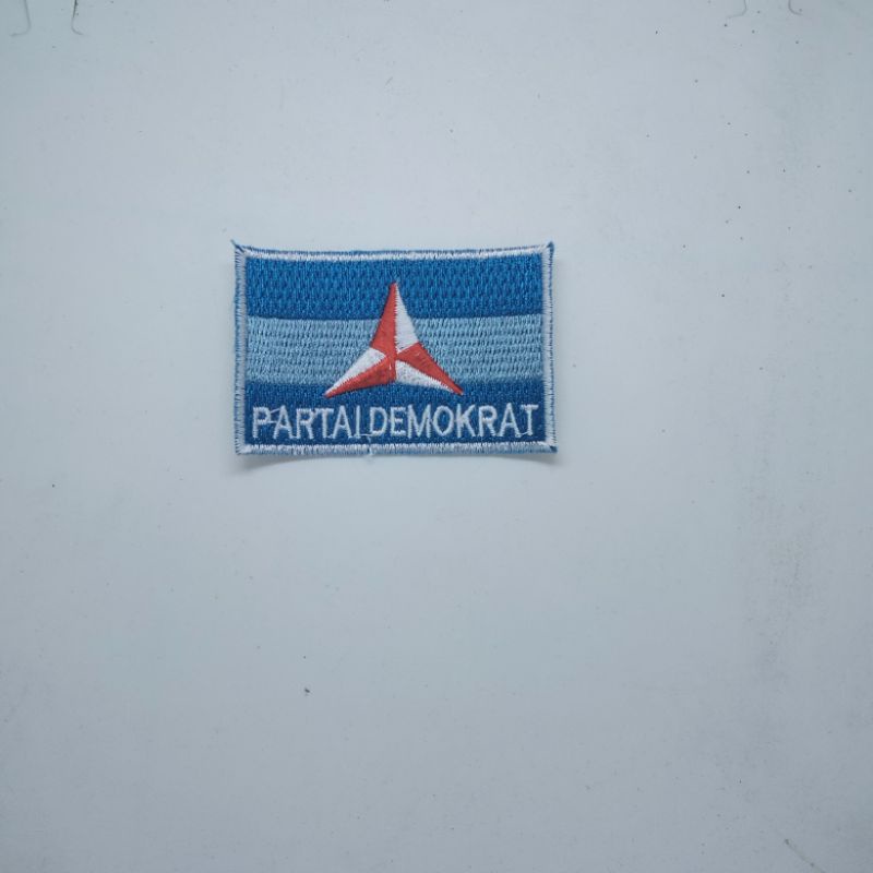 Logo Bordir Partai Demokrat / Logo Partai Demokrat / Bordir Logo Partai Demokrat / Bordir Partai Dem