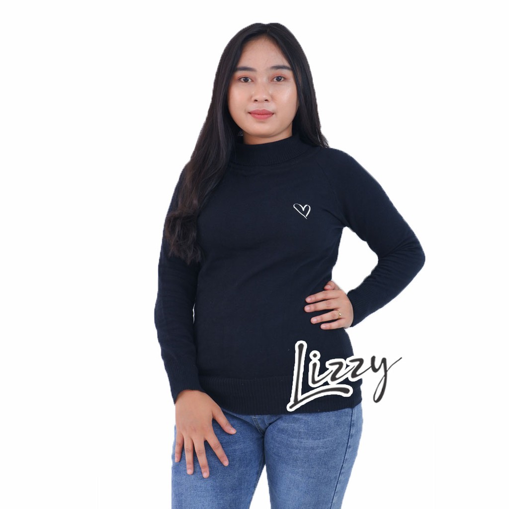 Lizzy - SWEATER TURTLENECK SYAHNAS LOVE