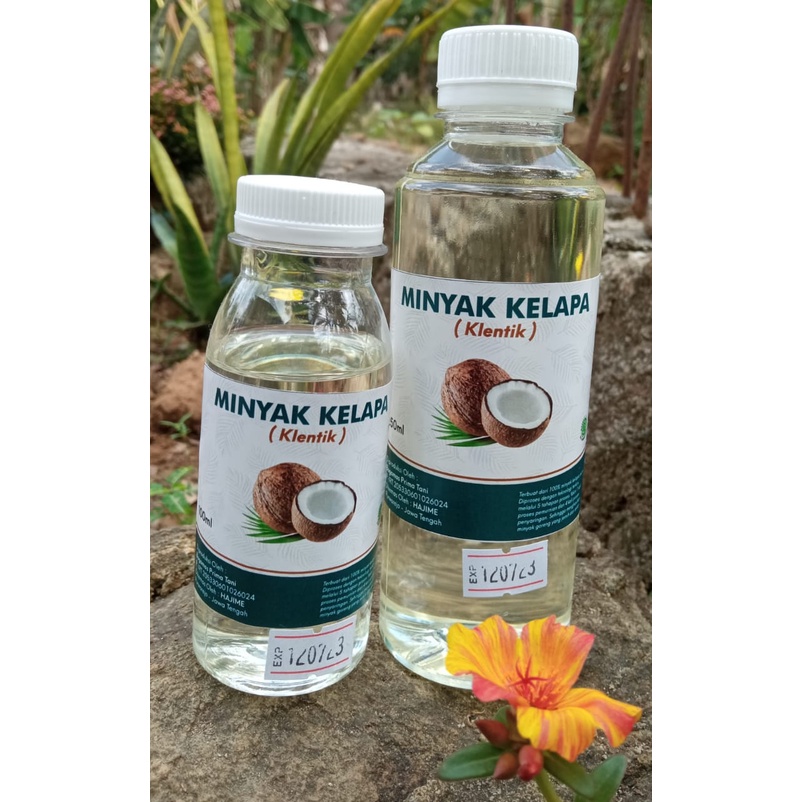 

Minyak Kelapa Asli Murni Minyak Goreng Klentik Kletik Keletik Coconut Oil 250ml