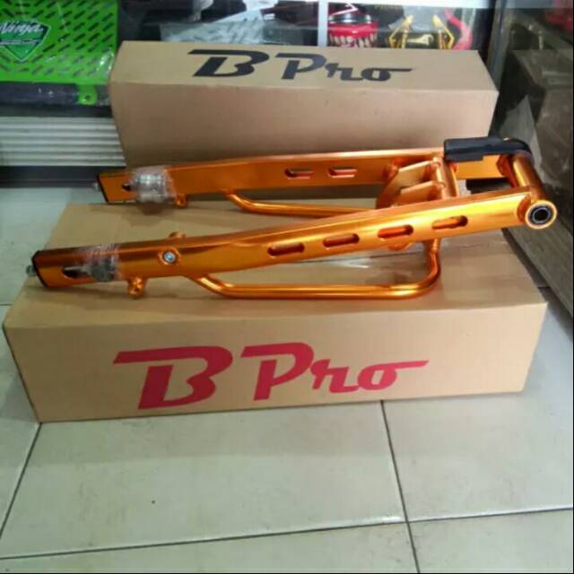 Swing arm satria fu bpro model drag bolong - Casis Bpro satria fu