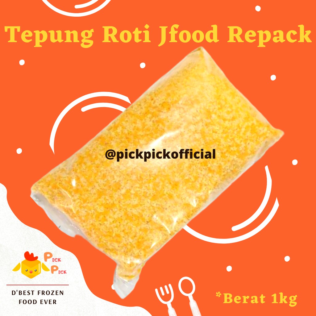 Tepung Roti Jfood Repack 1kg