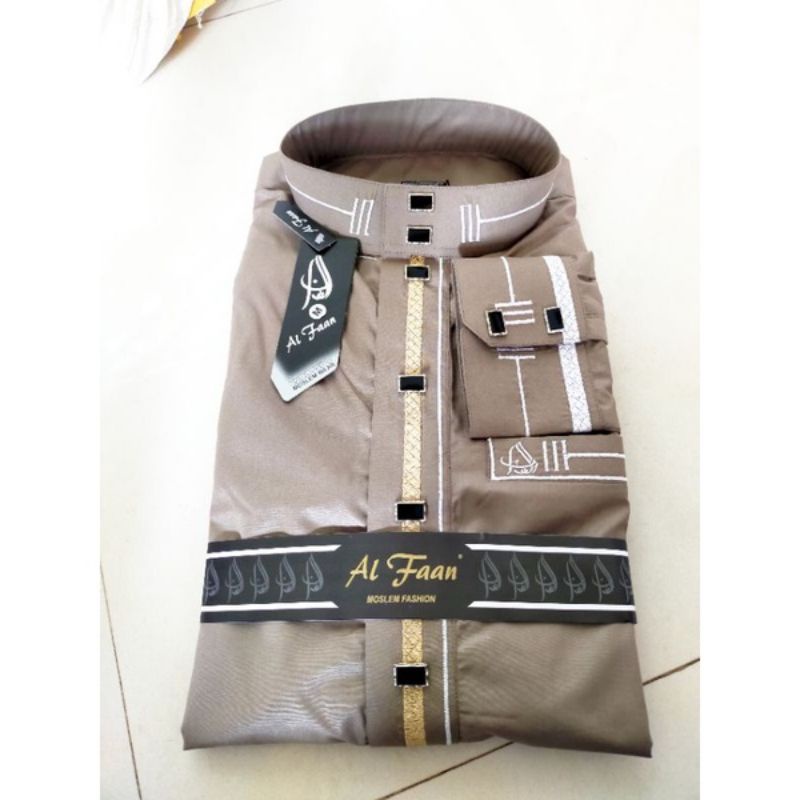 JUBAH PRIA GAMIS PRIA JUBAH MEWAH MODEL TWRBARU AL- FAAN MODEL HARAMAIN